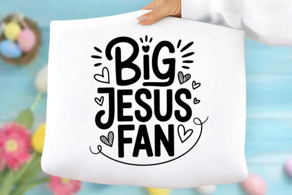 Big Jesus Fan PNG: T-Shirt Designs for Local Branding