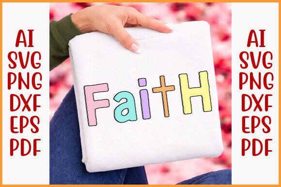 Boho Faith SVG PNG: Retro Christian T-Shirt Designs