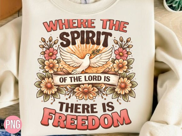 Christian Where the Spirit the Lord PNG