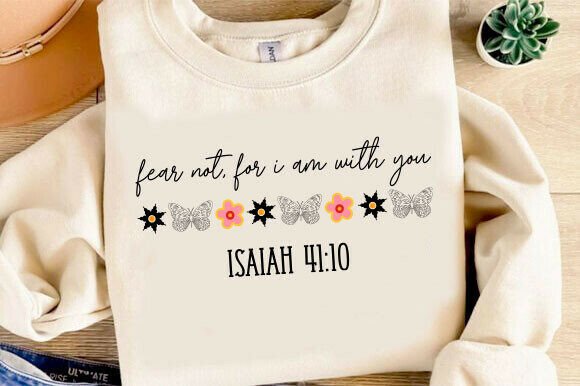 Fear Not Trendy Christian T-Shirt Designs