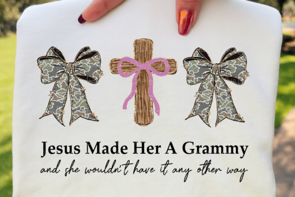 Jesus Made Her Grammy T-Shirt Designs