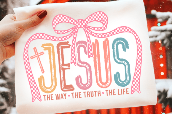 Jesus SVG: Religious SVG for Christian T-Shirt Designs