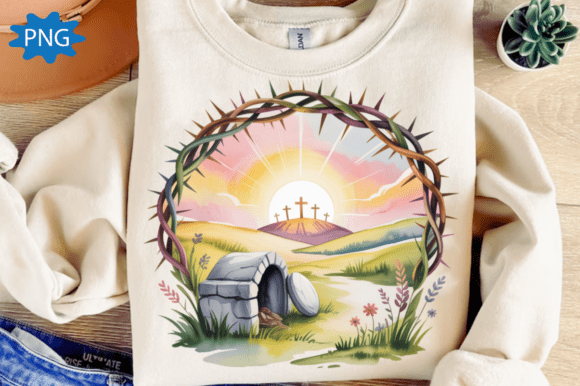 Religious Clipart PNG, Jesus Love PNG for T-Shirt Designs